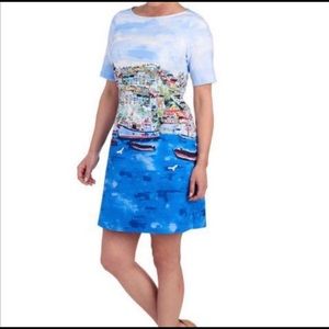 Rafaella Yacht Blue Seaside Village Print …